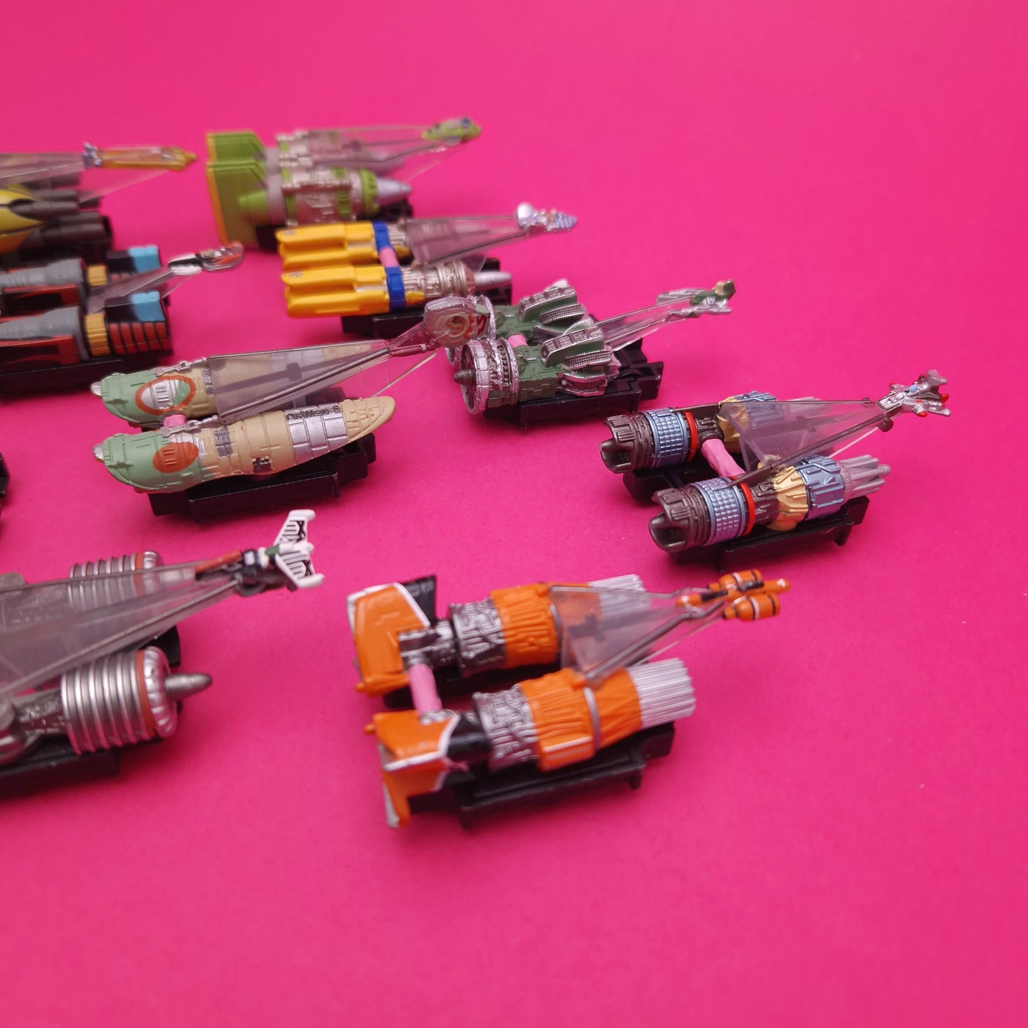 MICRO MACHINES STAR WARS POD RACERS BUNDLE x10 Vintage ☆ 90s Original Galoob