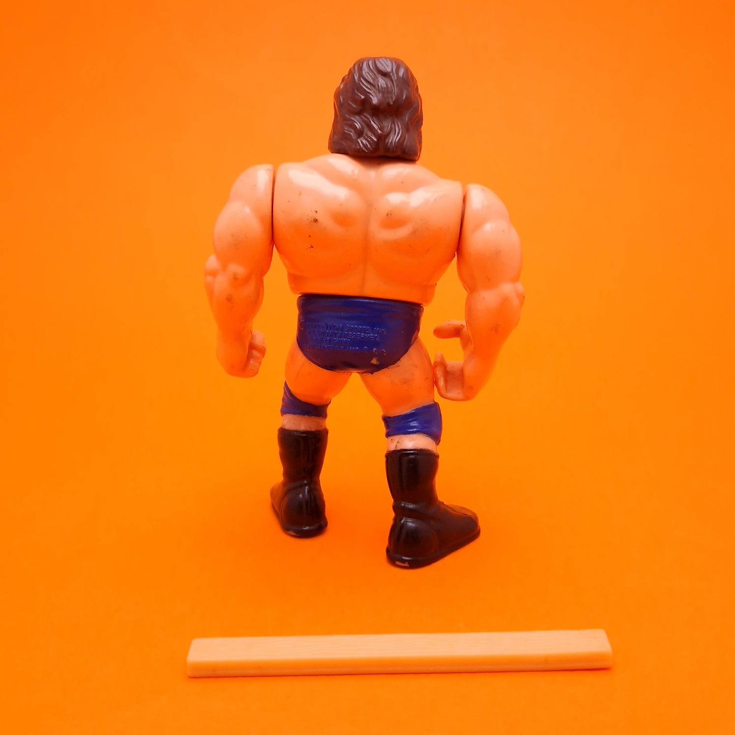 WWF HASBRO HACKSAW JIM DUGGAN Vintage Wrestling Figure ☆ Series 1 90s Loose 2X4