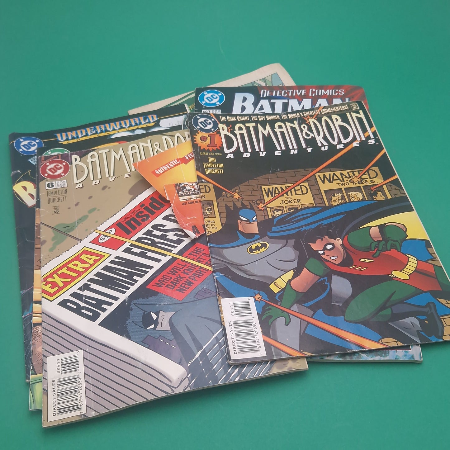 BATMAN☆ Adventures Robin Action Comics Bundle x9 90s DC Joker ☆ Loose Original