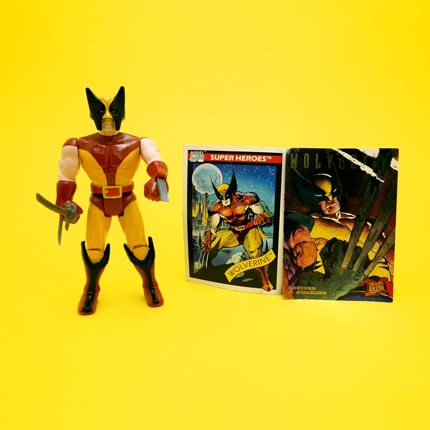 MARVEL X-MEN WOLVERINE 1st Edition Action Figure Complete ☆ Vintage Toybiz Original Loose 90s
