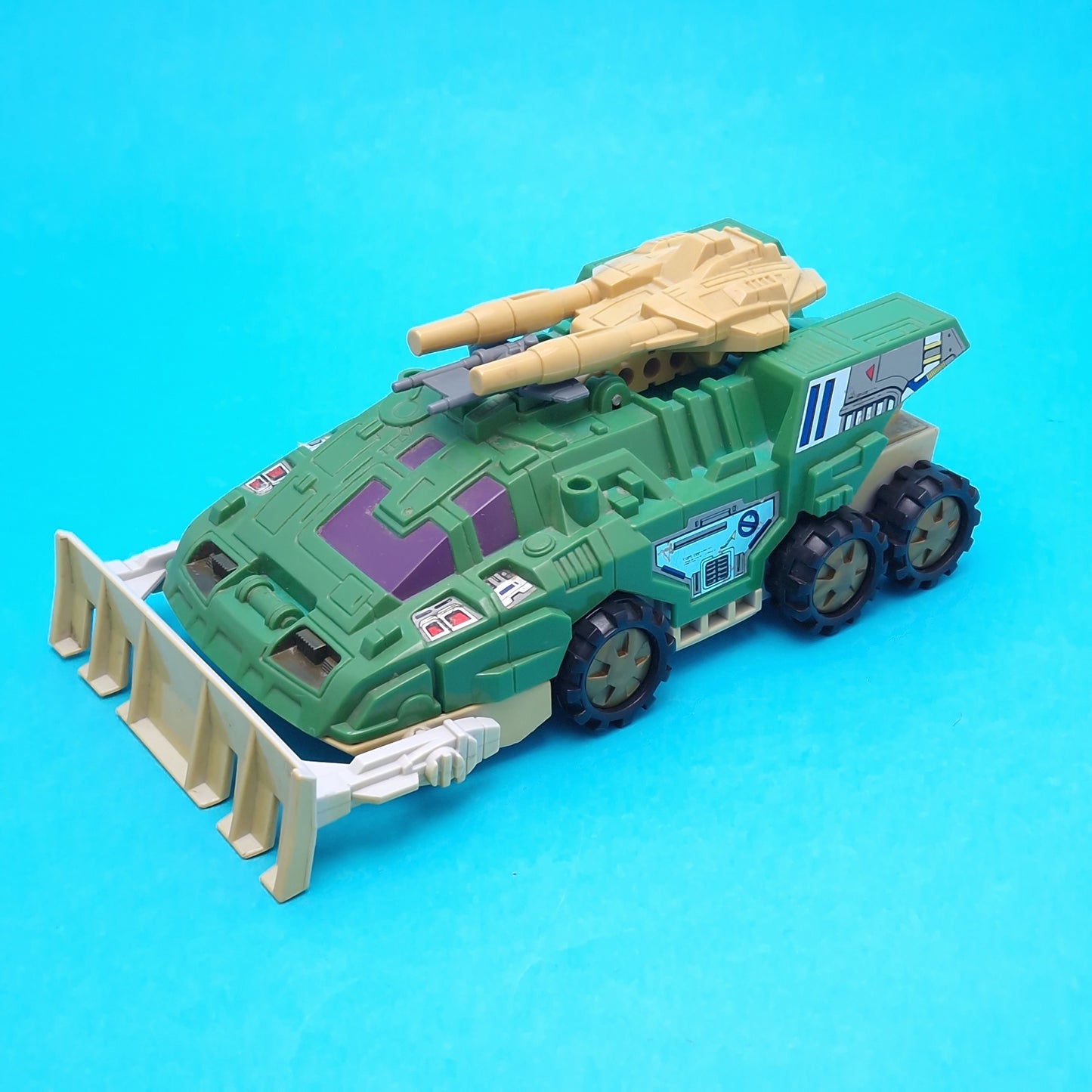 TRANSFORMERS G1 ☆ ROADBLOCK PRETENDERS Figure ☆ Robot Vintage Original 1989