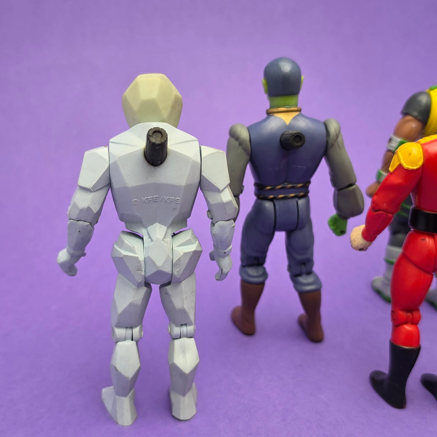 DEFENDERS OF THE EARTH ☆ FLASH GORDON PHANTOM Bundle Vintage Figure ☆ 1985 Loose