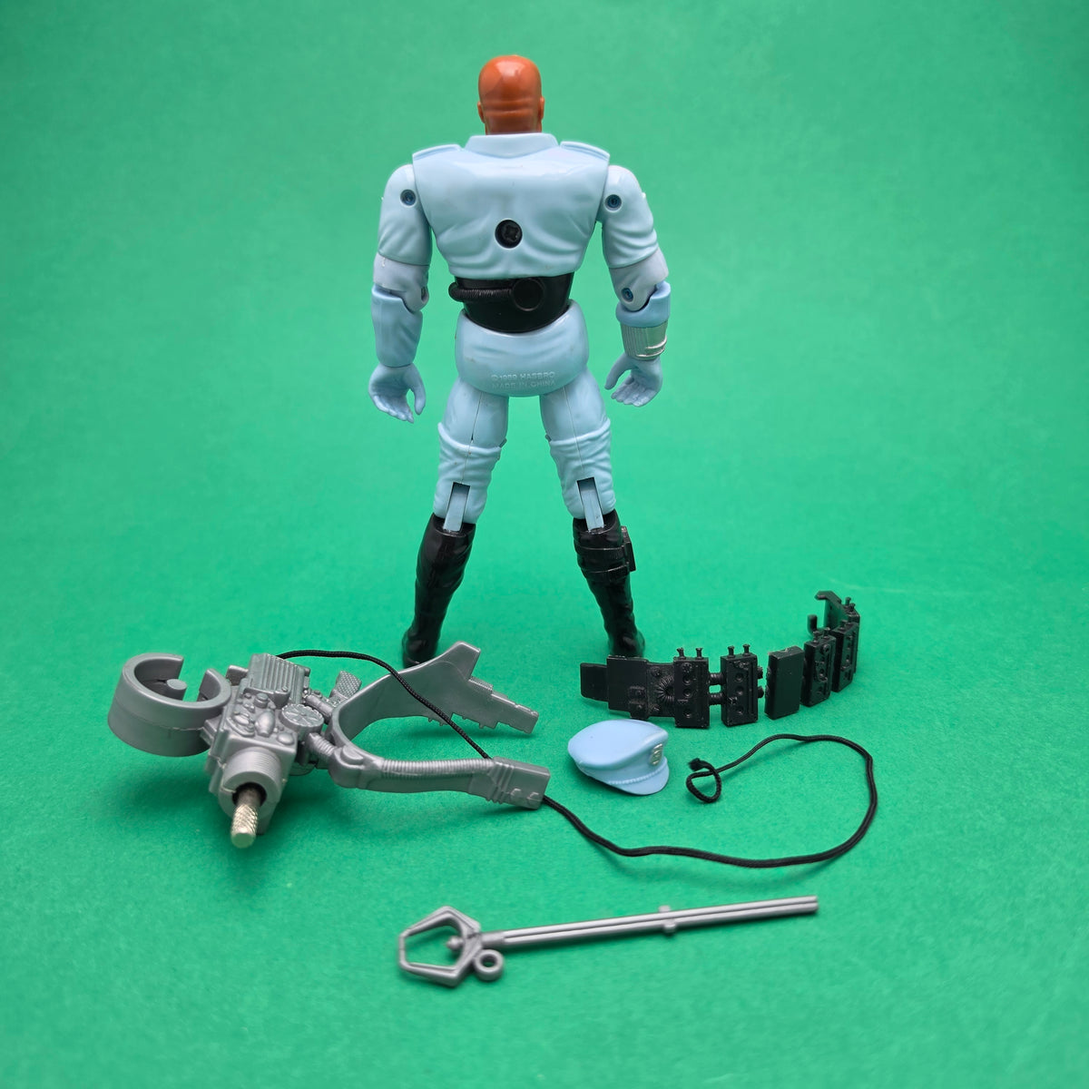 COPS N CROOKS ☆ TASER Vintage Action Figure ☆ Hasbro Loose 1988 Original