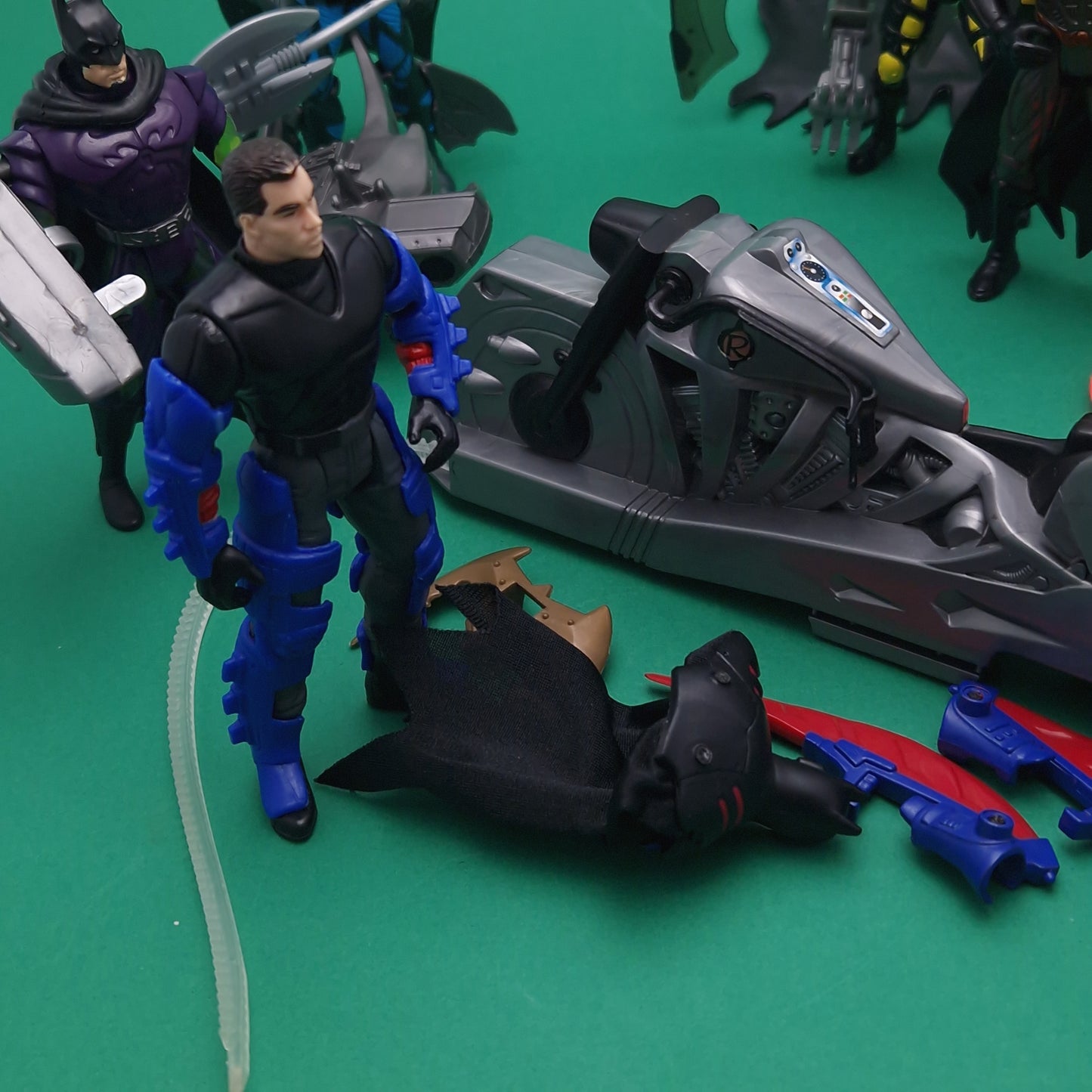 BATMAN FOREVER ☆ 6x Bundle Action Figures ☆ Vintage 90s Kenner