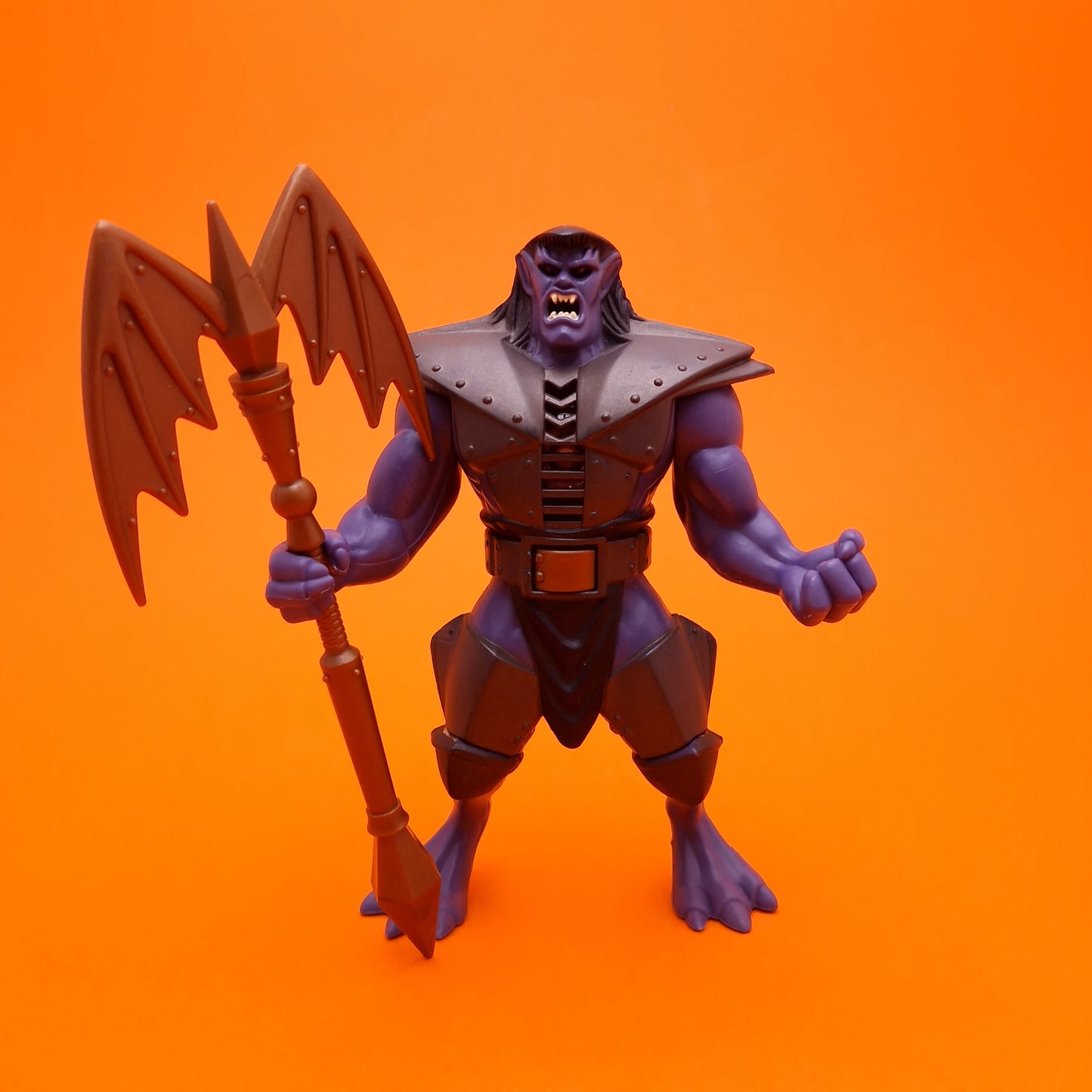 GARGOYLES ☆ GOLIATH MIGHTY ROAR Deluxe Action Figure ☆ Kenner Loose 90s
