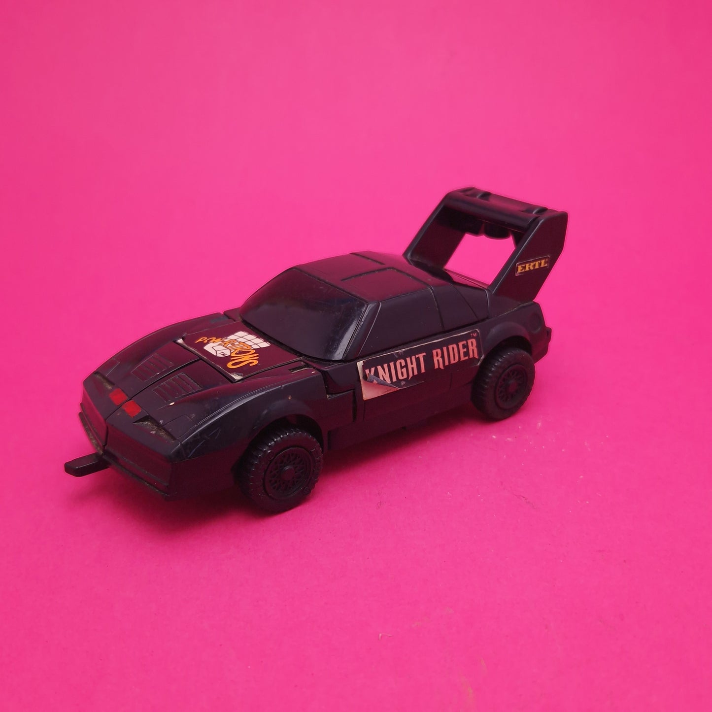 KNIGHT RIDER ☆ POWERTRONS Transforming Car Vehicle Vintage ☆ Japan Loose 1980s ERTL