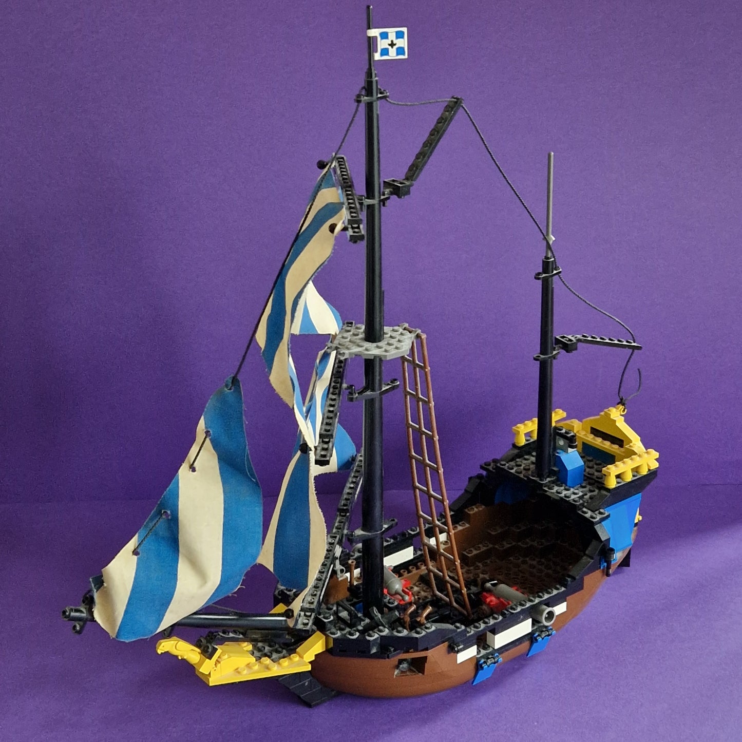 LEGO ☆ 6274 CARRIBBEAN CLIPPER Pirate Ship Mini Figure ☆ Vintage 80s Boxed