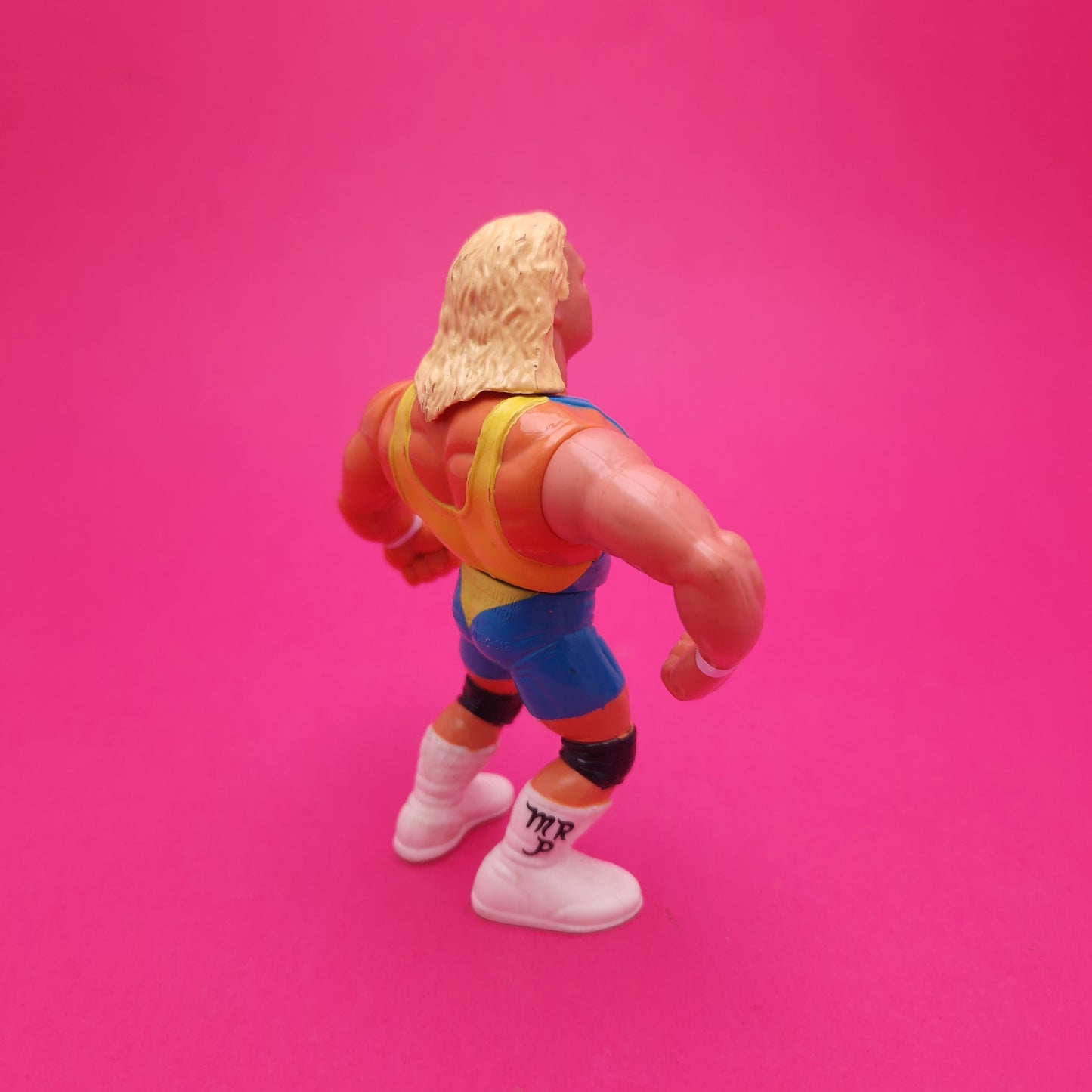 WWF HASBRO ☆ MR PERFECT BLUE Vintage Wrestling Figure ☆ Series 8 90s Loose