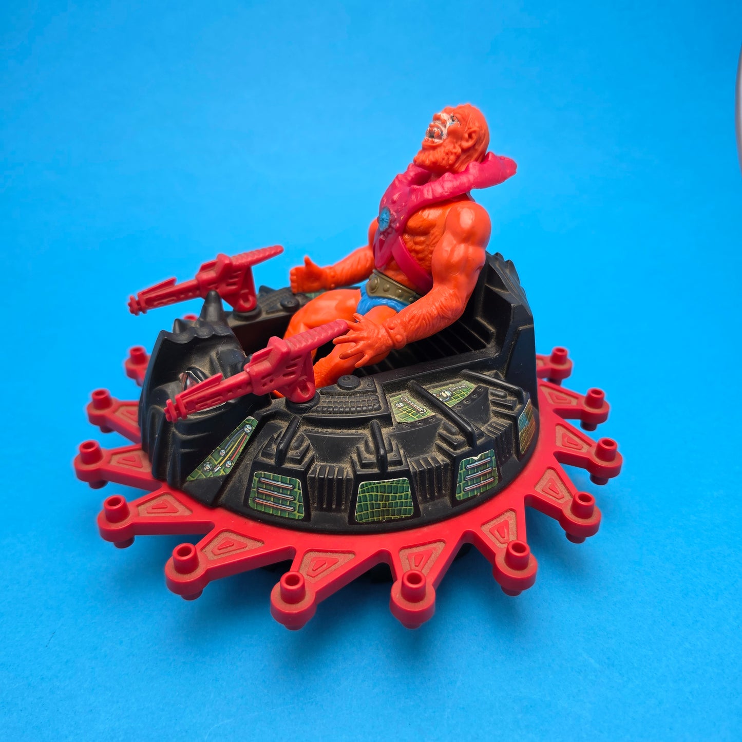 MASTERS OF THE UNIVERSE ☆ ROTON BEASTMAN Vintage Figure Vehicle ☆ MOTU 80s Mattel