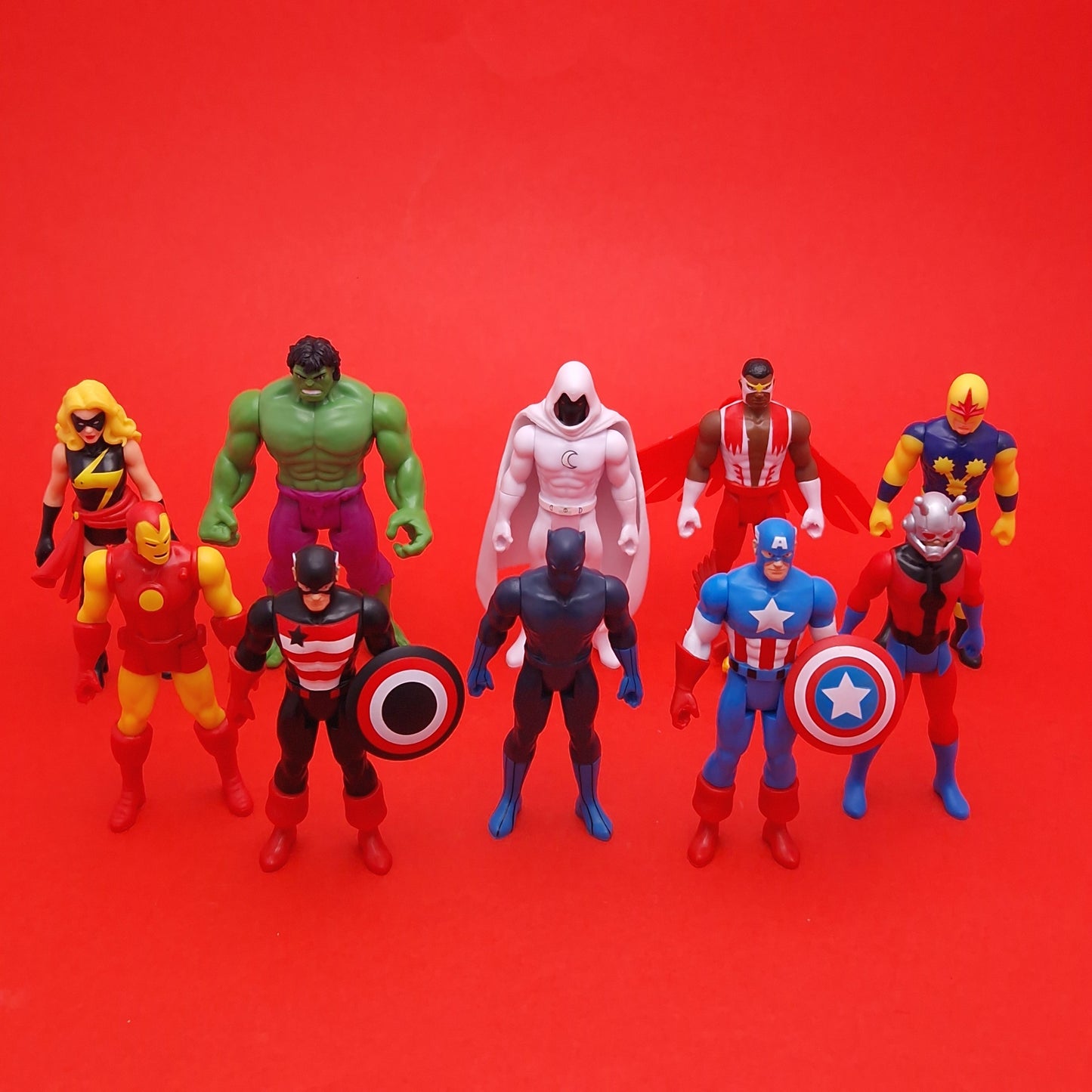 MARVEL LEGENDS RETRO ☆ AVENGERS X10 Action Figure 3.75 ☆ Loose Hasbro