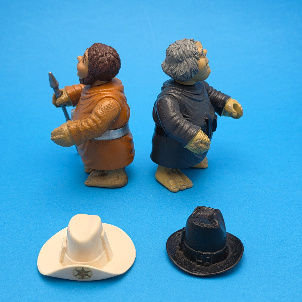 BRAVESTARR ☆ FUZZ & SKUZZ Figure ☆ Vintage Mattel Original 80s Loose