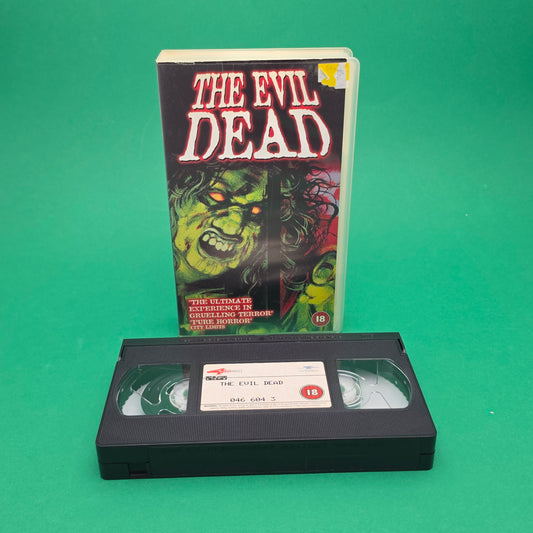 VHS Video ☆ THE EVIL DEAD ☆ 18 Cert Vintage Tape 1997 Army of Darkness