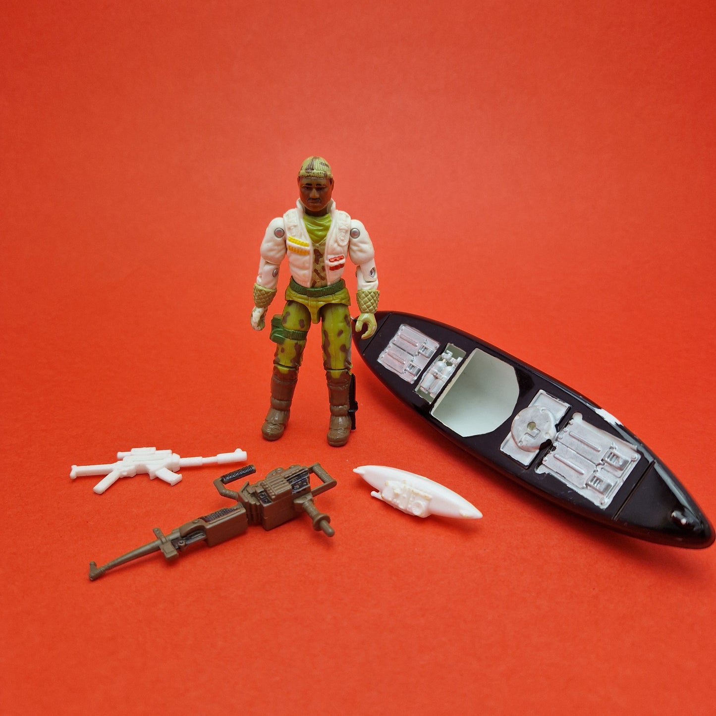 GI JOE ☆ STALKER V2 Action Figure ☆ Vintage Action Force Hasbro 1989