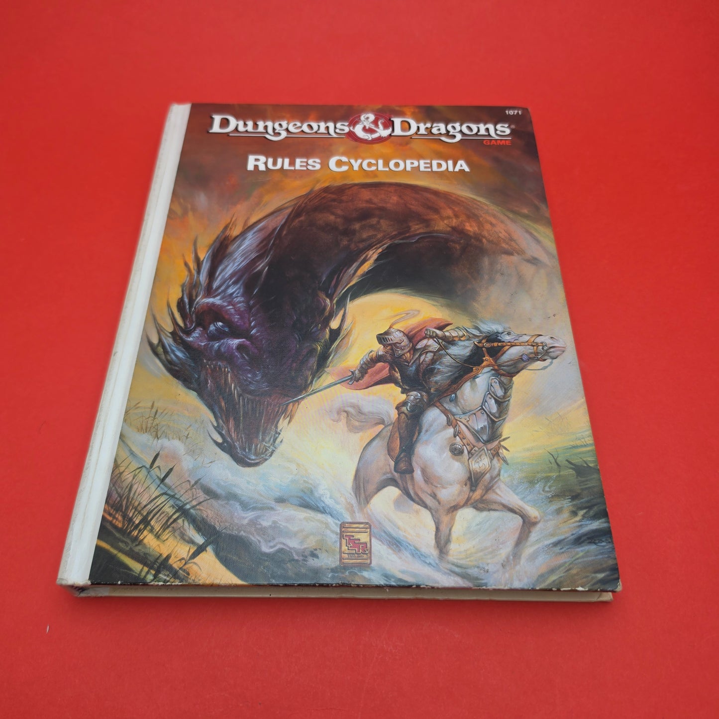 DUNGEONS & DRAGONS ☆ D&D Rules Cyclopedia Book TSR 1991 HC Good RPG ☆ Vintage Original