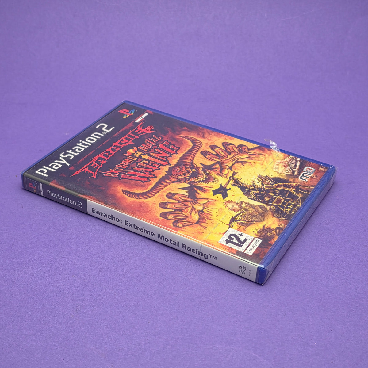 PLAYSTATION 2 ☆ EARACHE EXTREME METAL RACING ☆ Sealed Vintage Retro Game Boxed & Manual PAL PS2 12+