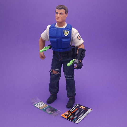 ACTION MAN ☆ STREET COMBAT Figure ☆ Vintage HASBRO 90's Loose Coin
