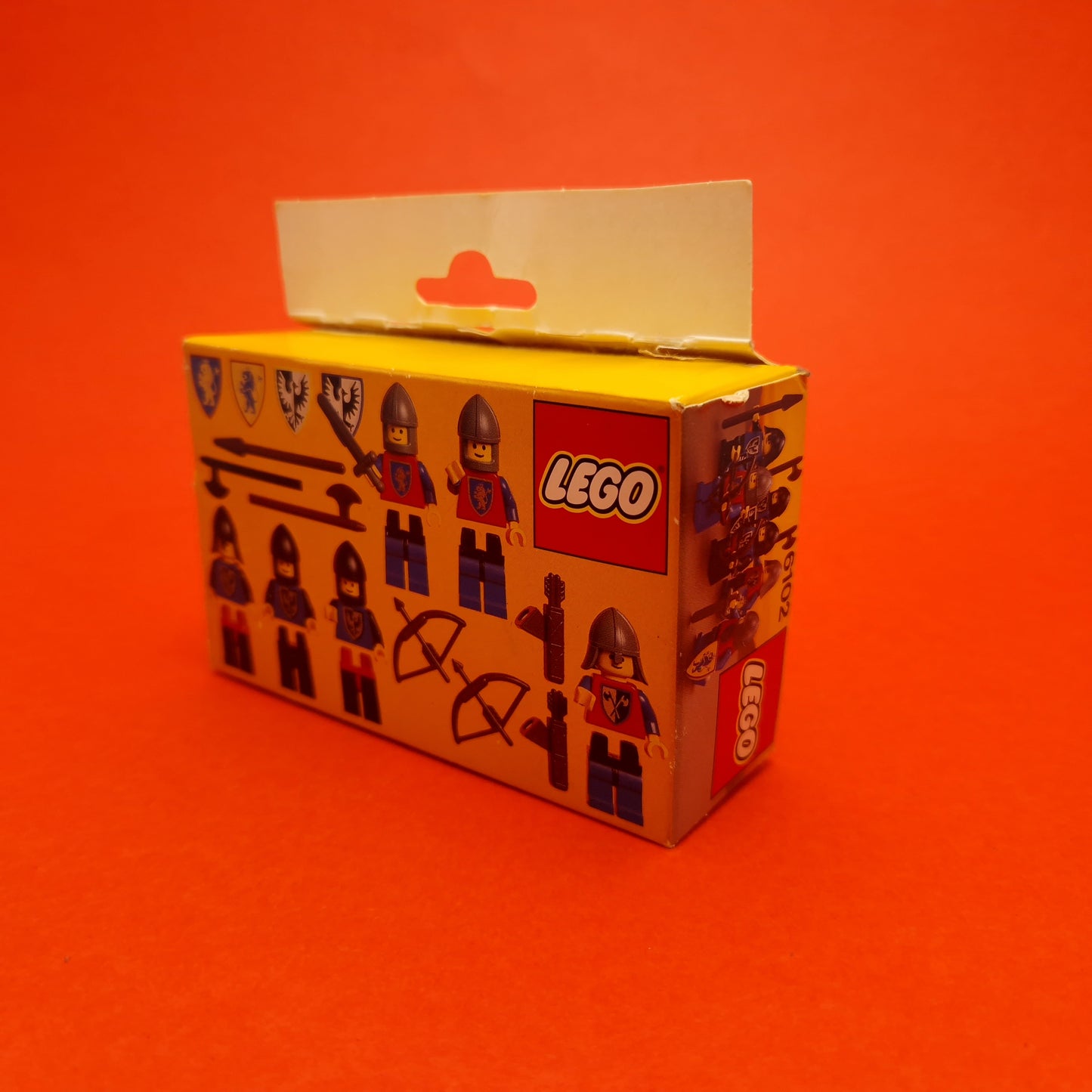 LEGO ☆ 6102 CLASSIC CASTLE KNIGHTS BOXED Mini Figure ☆ 80s Legoland