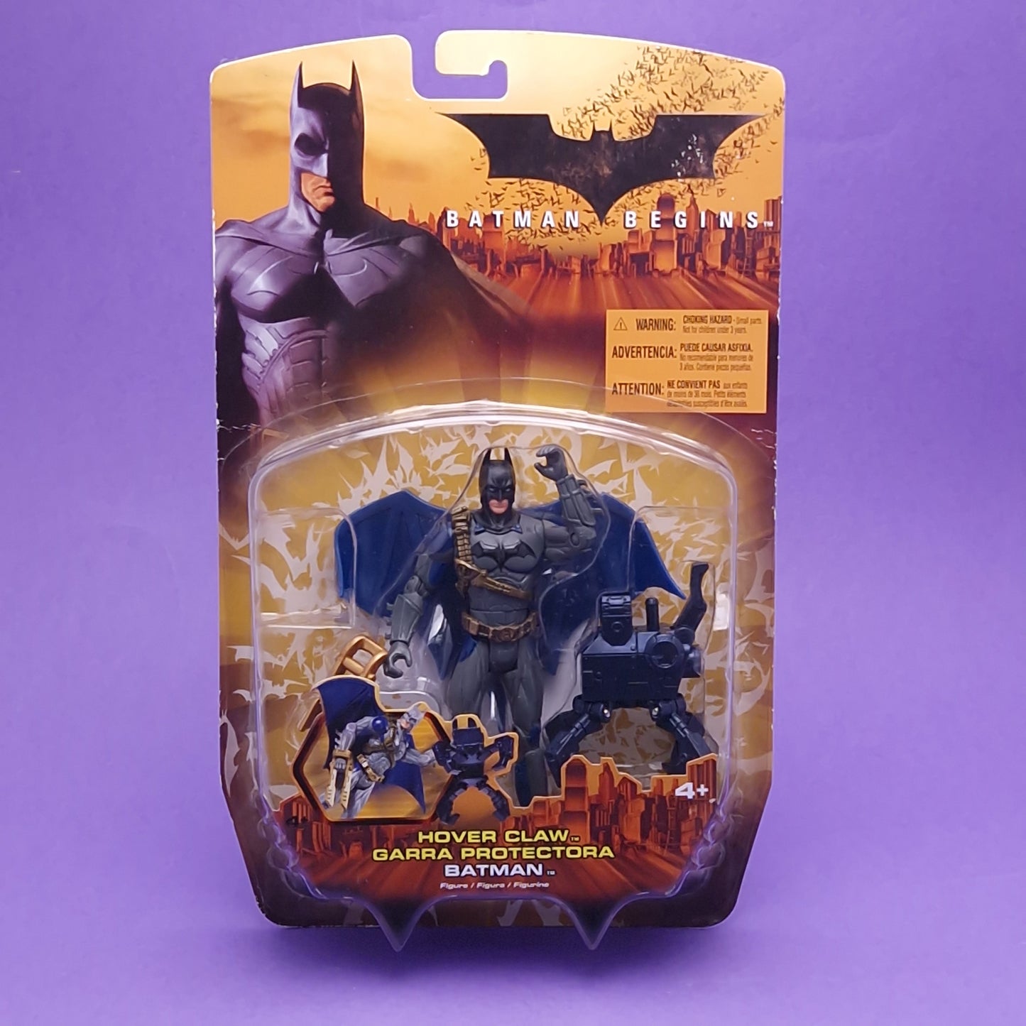 BATMAN BEGINS ☆ HOVER CLAW Action Figure ☆ BOXED Sealed Mattel 2005
