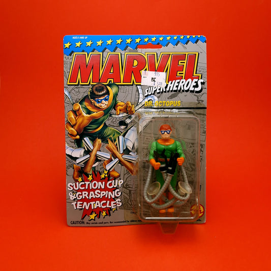 MARVEL SUPER HEROES ☆ DR. OCTOPUS Vintage Action Figure ☆ Original Carded Toybiz 90s
