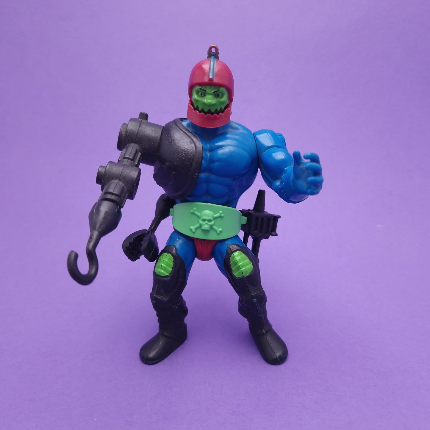 MASTERS OF THE UNIVERSE ☆ TRAP JAW Vintage Figure Complete ☆ MOTU Loose 80s Mattel