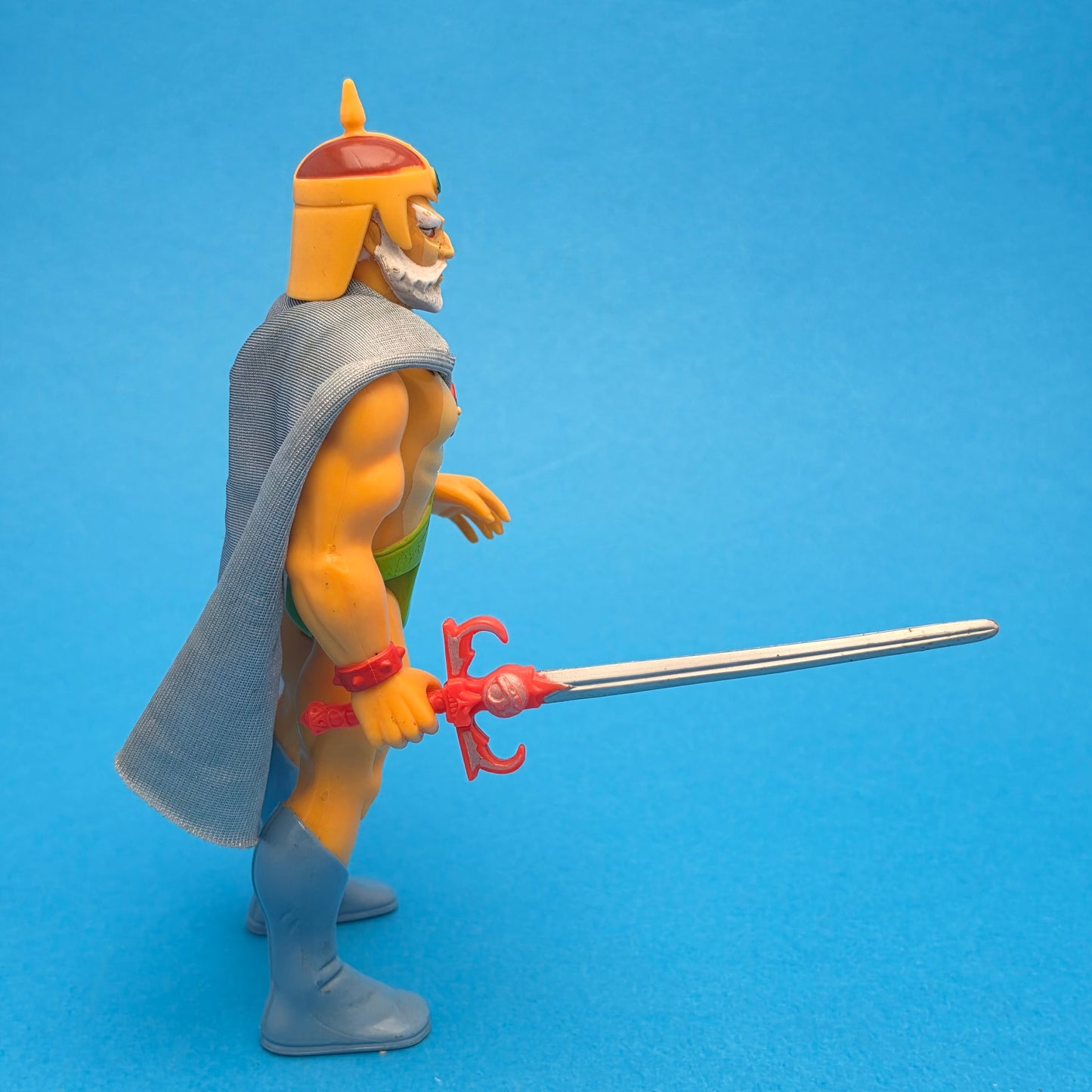 THUNDERCATS ☆ JAGA Complete Cape Action Figure ☆ Vintage LJN Original 80s