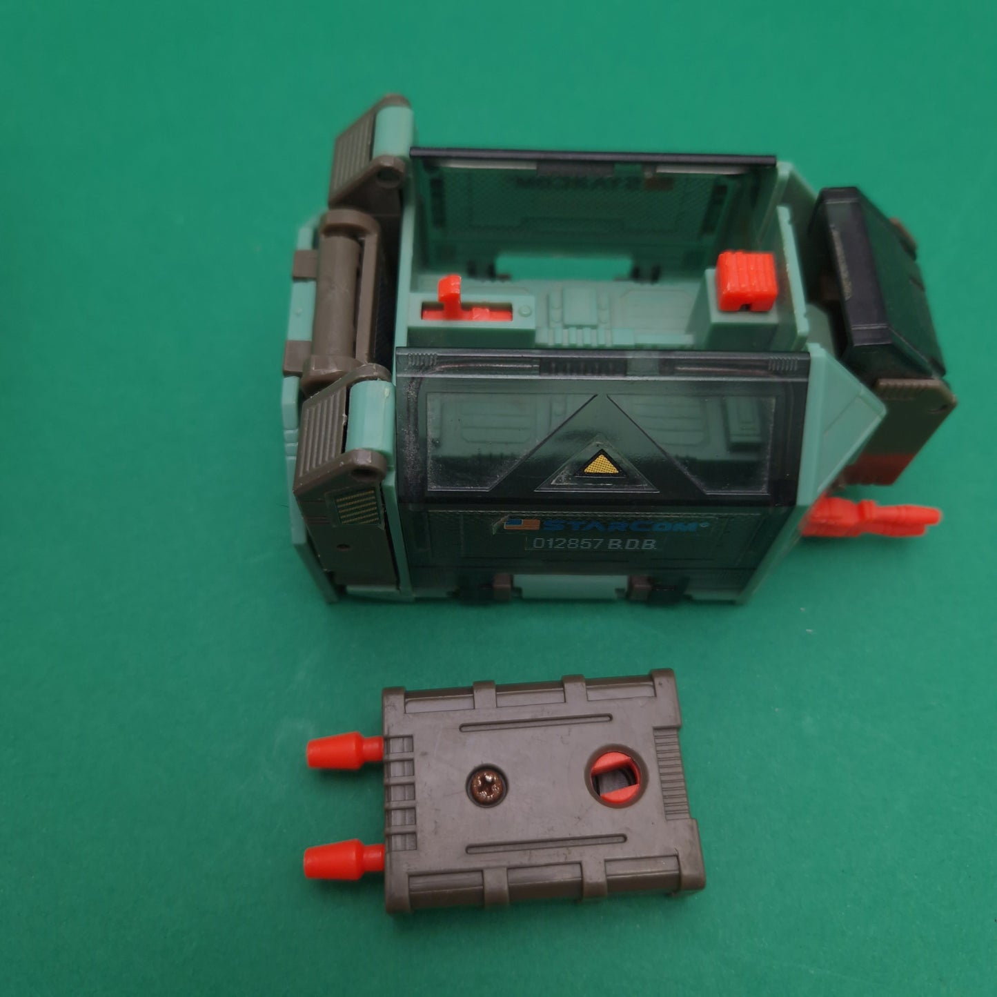 STARCOM ☆ MISSILE FOX TORNADO GUNSHIP EURO Exclusive Vehicle & Figures ☆ 80's Loose Vintage Coleco Mattel