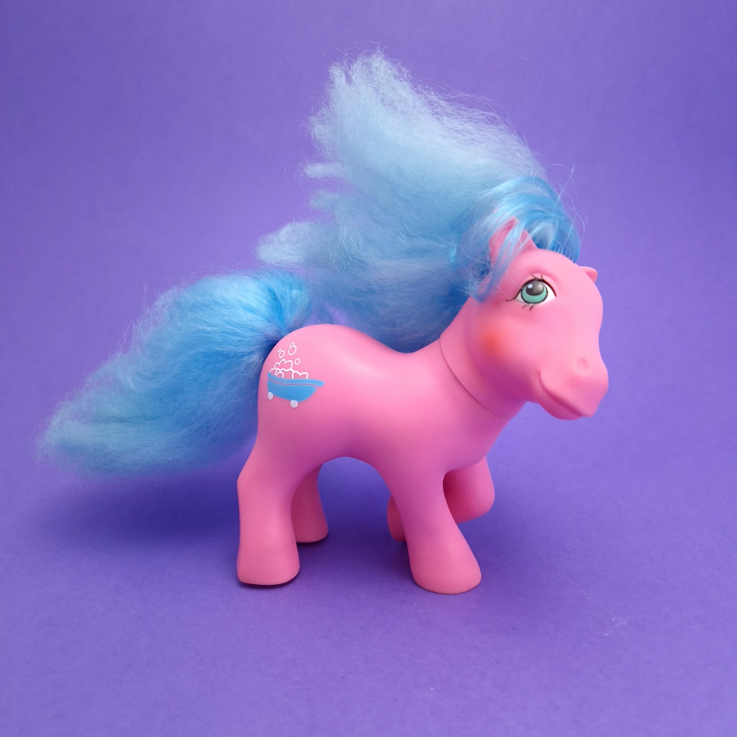 MY LITTLE PONY ☆ PERFUME PONY SWEET SUDS Vintage MLP Figure ☆ Loose 80s Hasbro