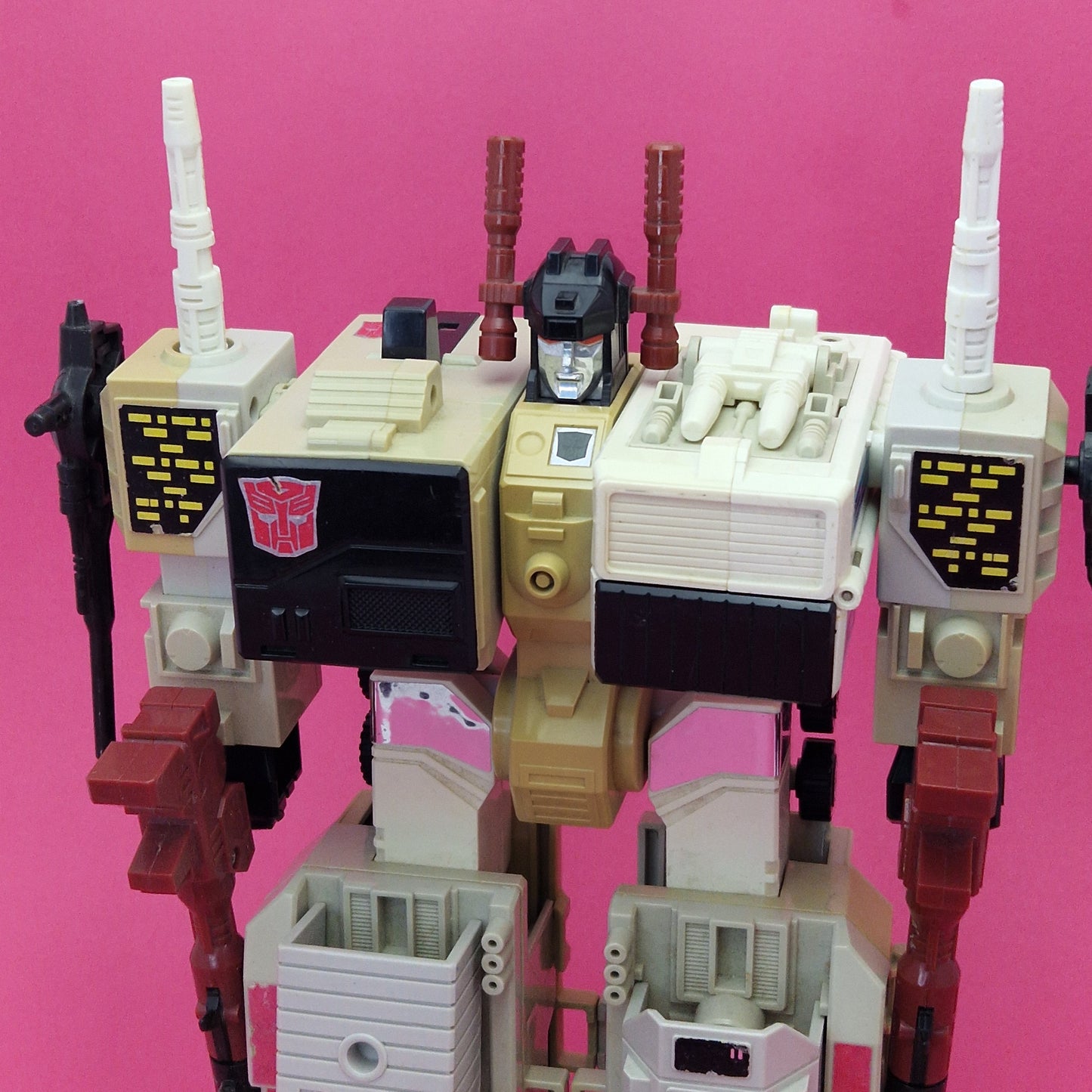 TRANSFORMERS G1 ☆ METROPLEX Base Robot Figure ☆ Accessories Vintage Original