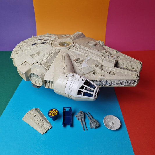 STAR WARS ☆ MILLENNIUM FALCON Vintage Action Figure Vehicle ☆ Original 80s Loose Parts