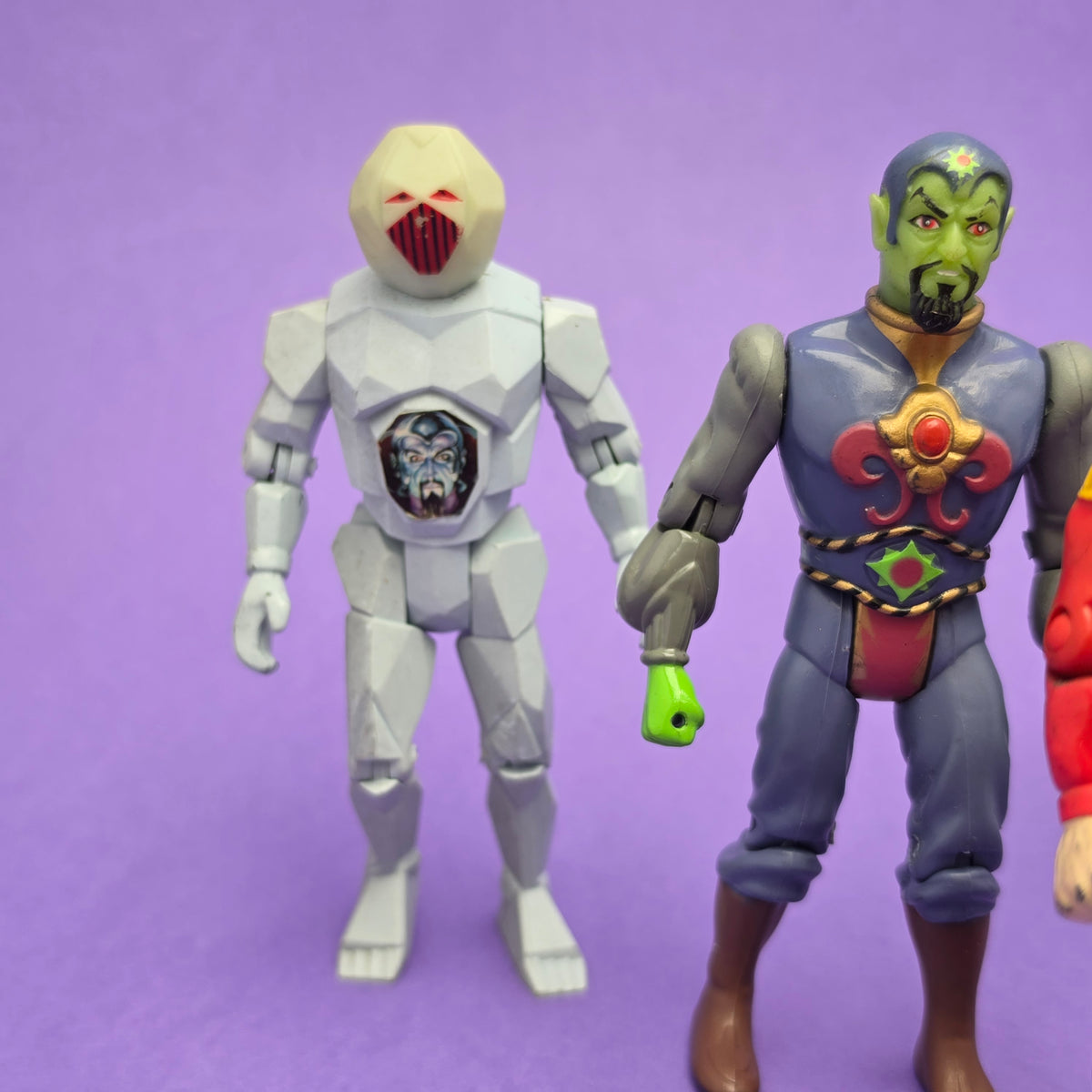 DEFENDERS OF THE EARTH ☆ FLASH GORDON PHANTOM Bundle Vintage Figure ☆ 1985 Loose
