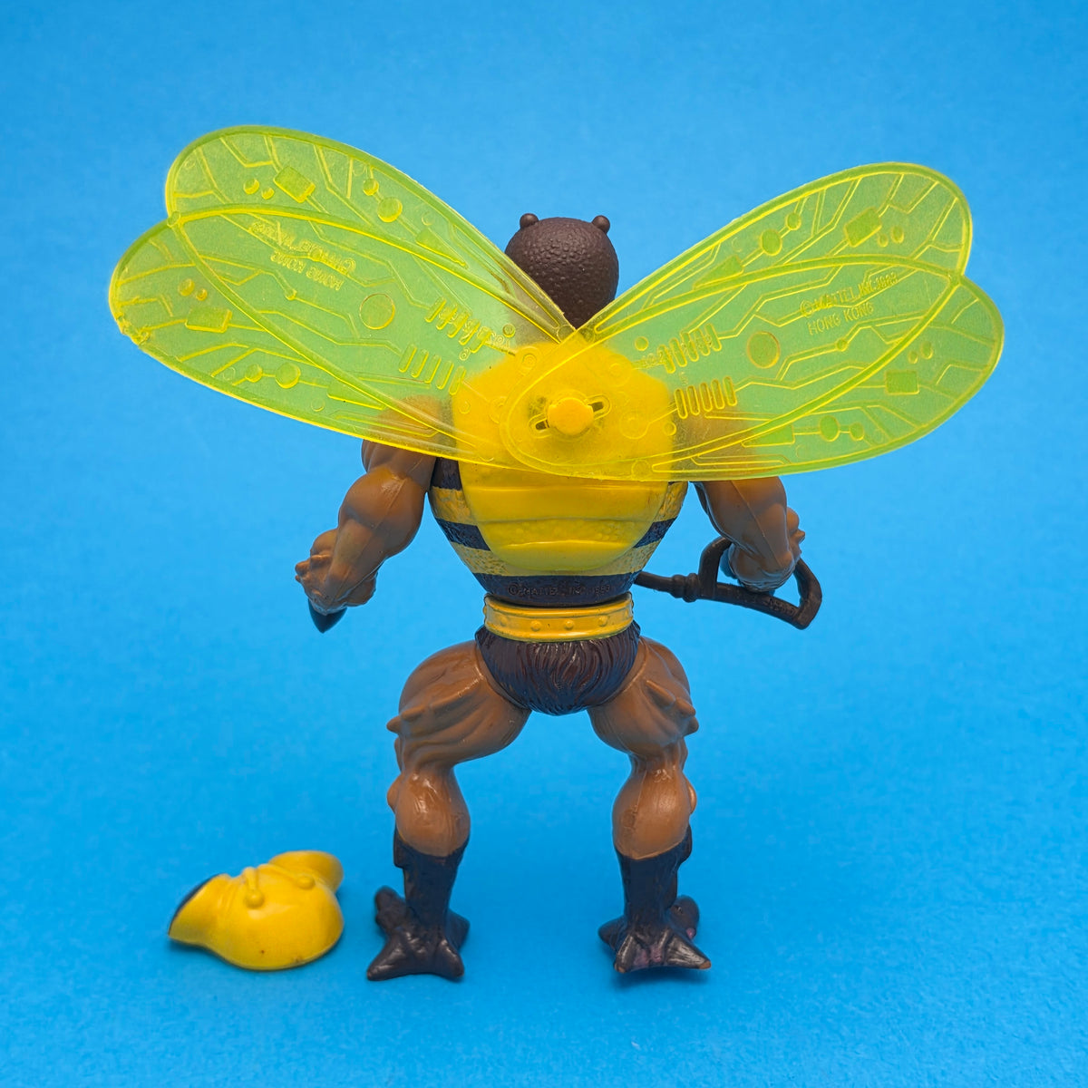 MASTERS OF THE UNIVERSE ☆ BUZZ OFF Complete Vintage Figure ☆ MOTU 80s Mattel