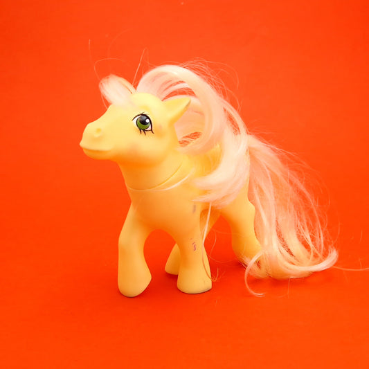 MY LITTLE PONY ☆ POSEY Earth Pony Vintage MLP Figure ☆ Loose 80s Hasbro