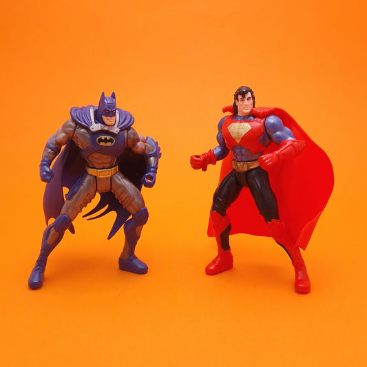 SUPERMAN MAN OF STEEL ☆ BATMAN vs SUPERMAN Vintage Figure Kenner Loose