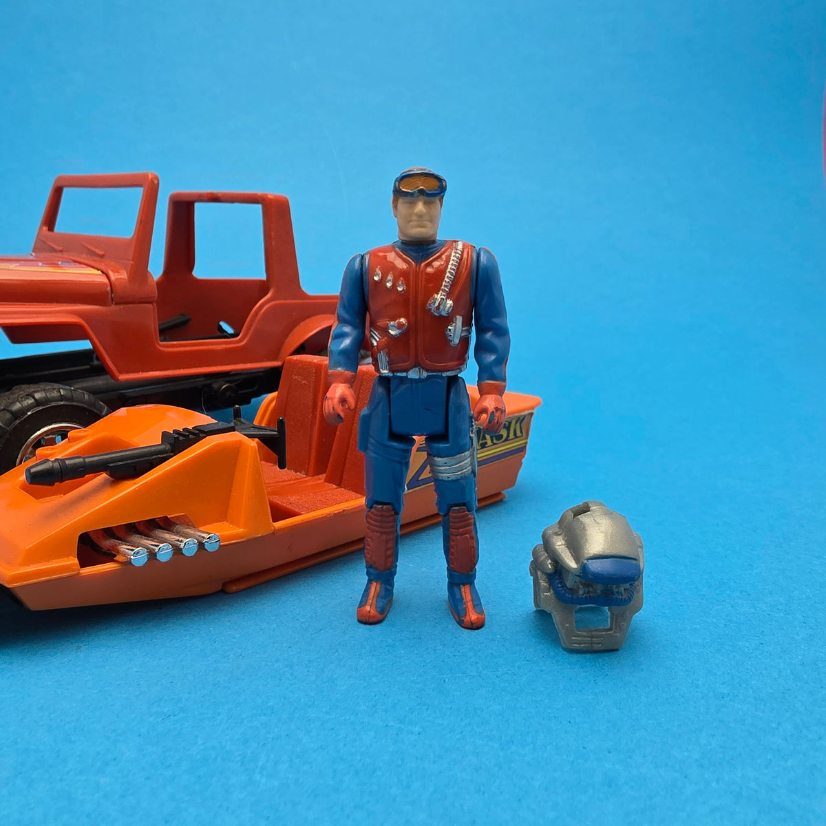 M.A.S.K ☆ GATOR DUSTY HAYES Vintage Figure Vehicle ☆ MASK Kenner 80s