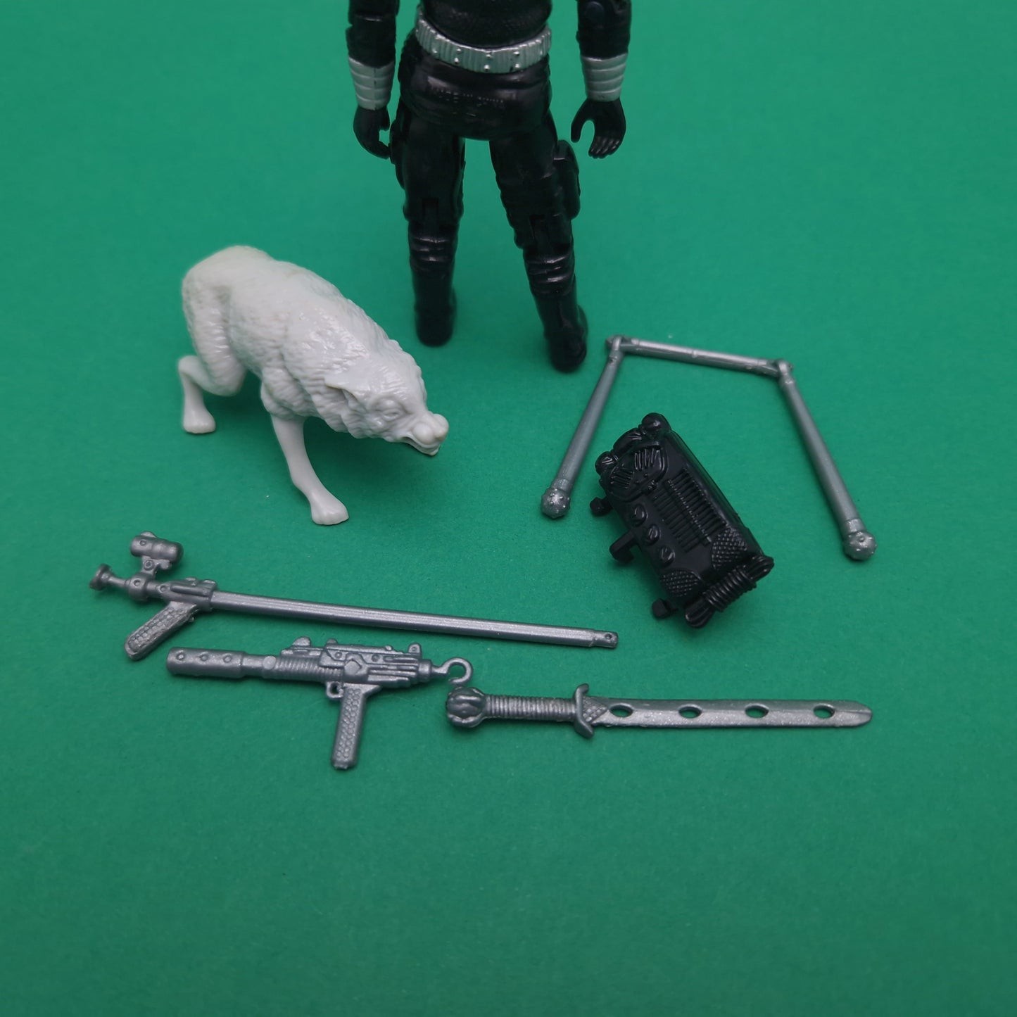 ACTION FORCE ☆ SNAKE EYES V3 Figure ☆ G.I.JOE Hasbro 1989 Complete