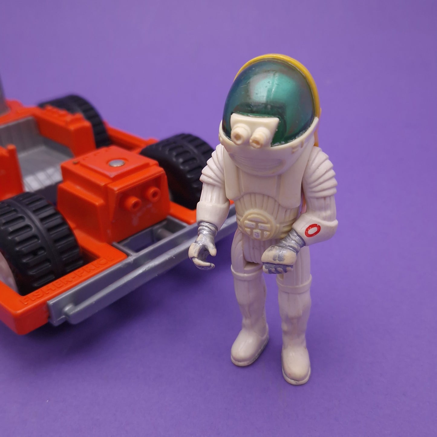 FISHER PRICE ADVENTURE PEOPLE ☆ ALPHA RECON MOON BUGGY Action Pack Figure ☆ Vintage 1982