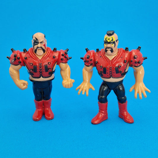 WWF HASBRO ☆ LEGION OF DOOM ANIMAL & HAWK Vintage Wrestling Figure ☆ Original 90s Series 4