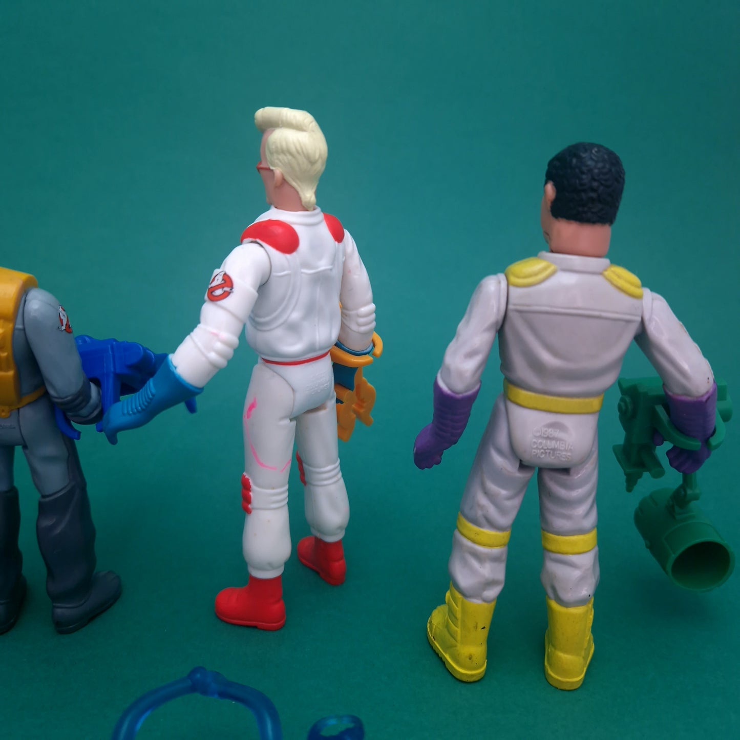 GHOSTBUSTERS ☆ FRIGHT FEATURES SET OF 5 Vintage Figure ☆ Nice Loose 80s Kenner