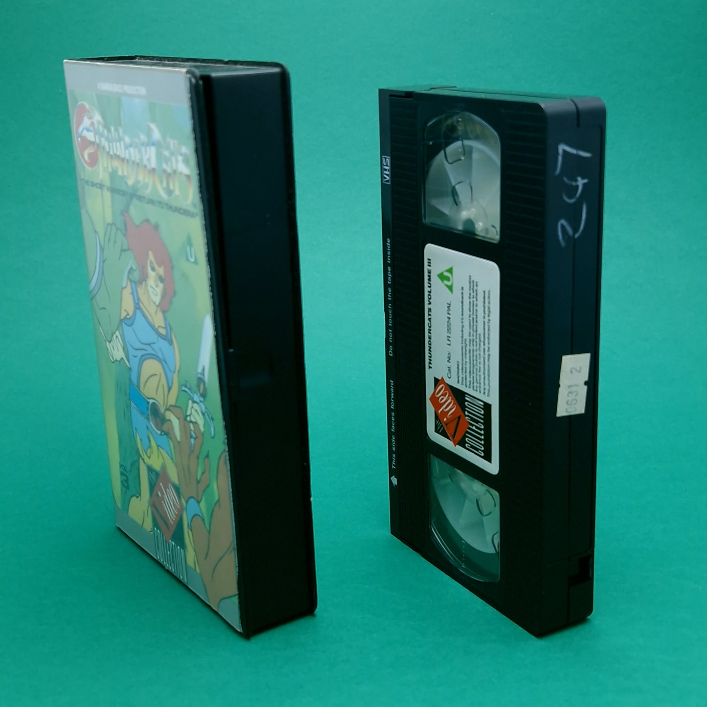 THUNDERCATS ☆ VHS Volume 3 - Vintage Tape ☆ Rankin Bass Original 80s