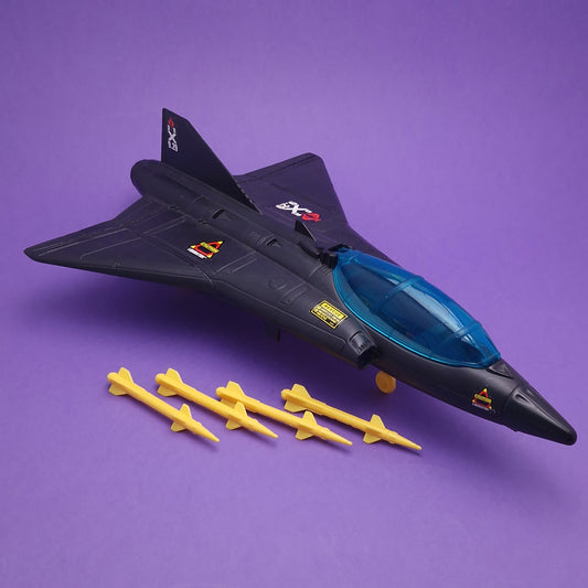 G.I JOE ☆ LIQUIDATOR ARAH Jet Plane Vehicle ☆ Action Force Vintage Hasbro 1992