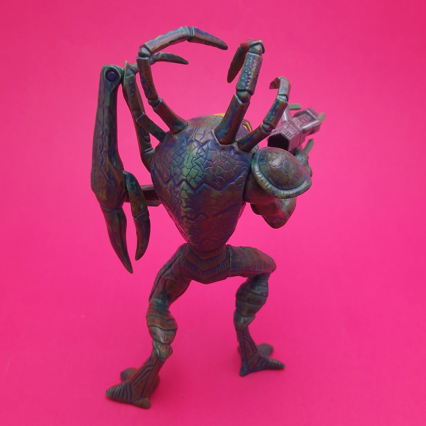 TUROK ☆ JOSHUA FIRESEED Dinosaur Hunter & PRIMAGEN Vintage Action Figure ☆ Playmates Loose 1998