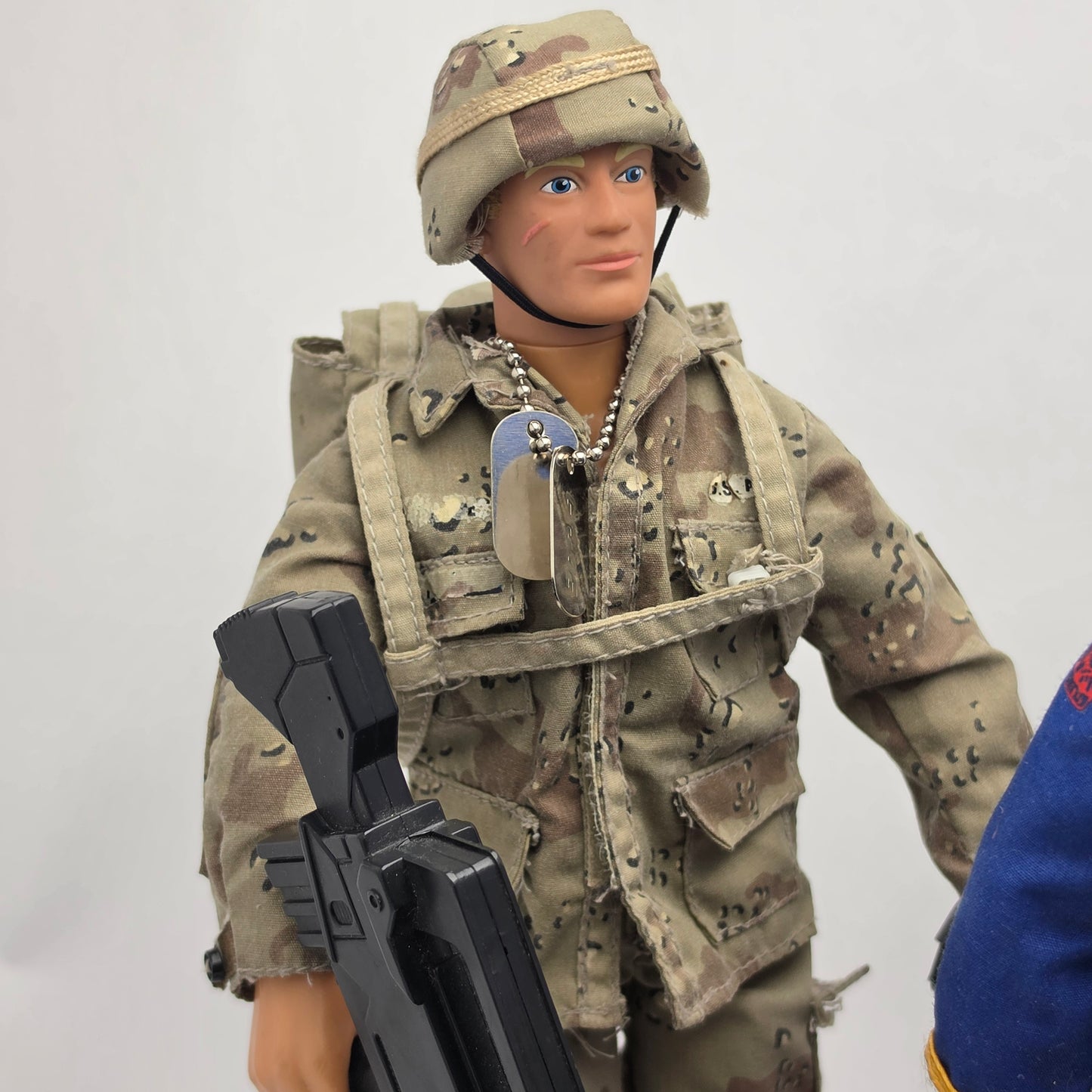 ACTION MAN ☆ G.I. JOE COBRA COMMANDER SNAKE EYES DUKE Hall Of Fame Figure ☆ Vintage HASBRO 90's Loose