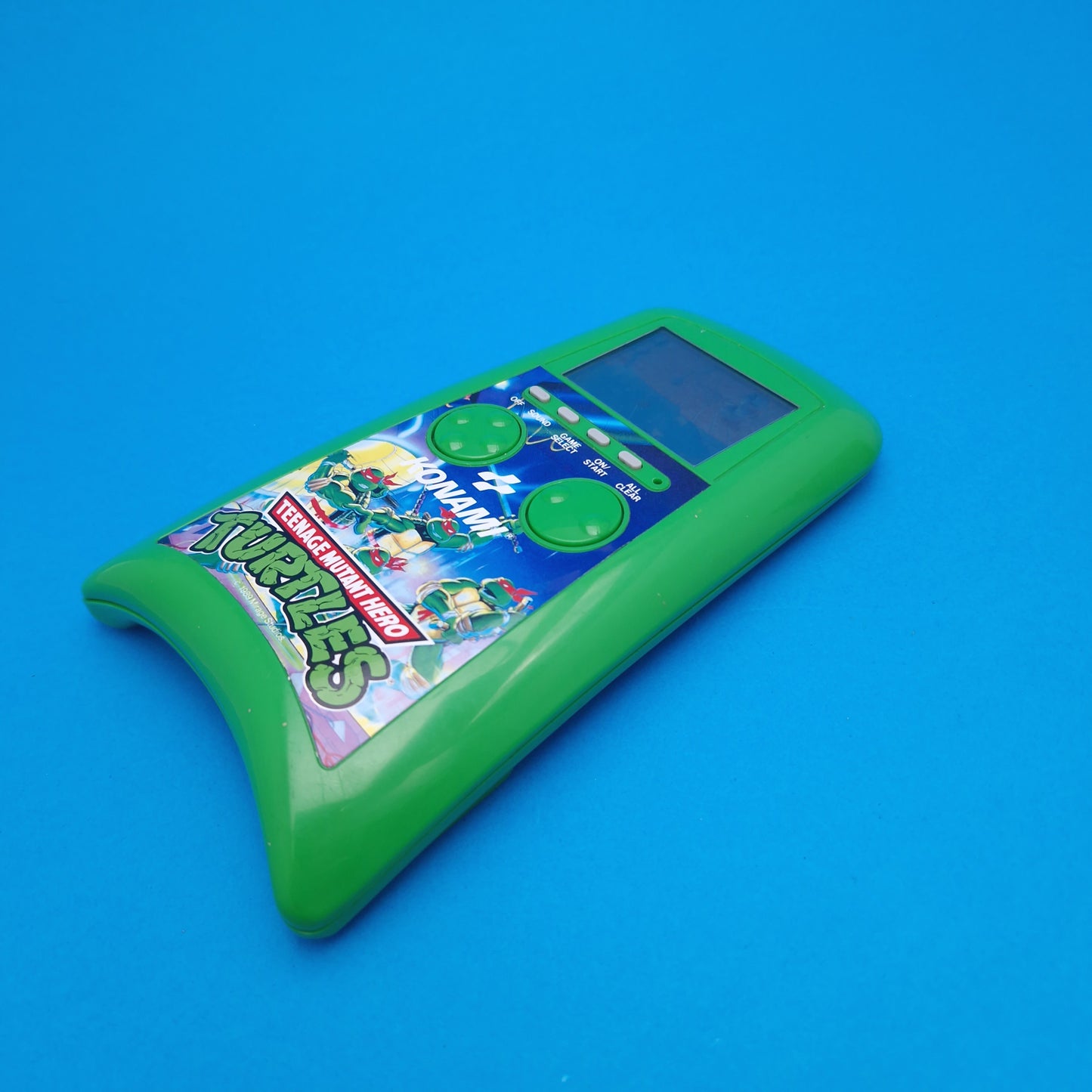 TEENAGE MUTANT HERO TURTLES ☆ KONAMI Handheld LCD Game Vintage ☆ Loose Ninja