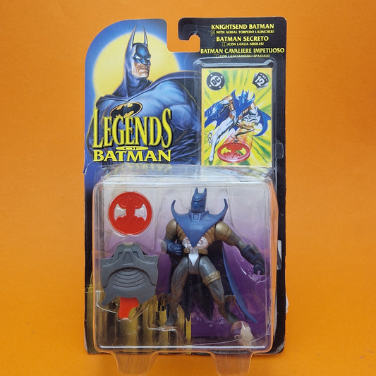 LEGENDS OF BATMAN KNIGHTSEND BATMAN Vintage Figure ☆ Card Original Kenner Loose