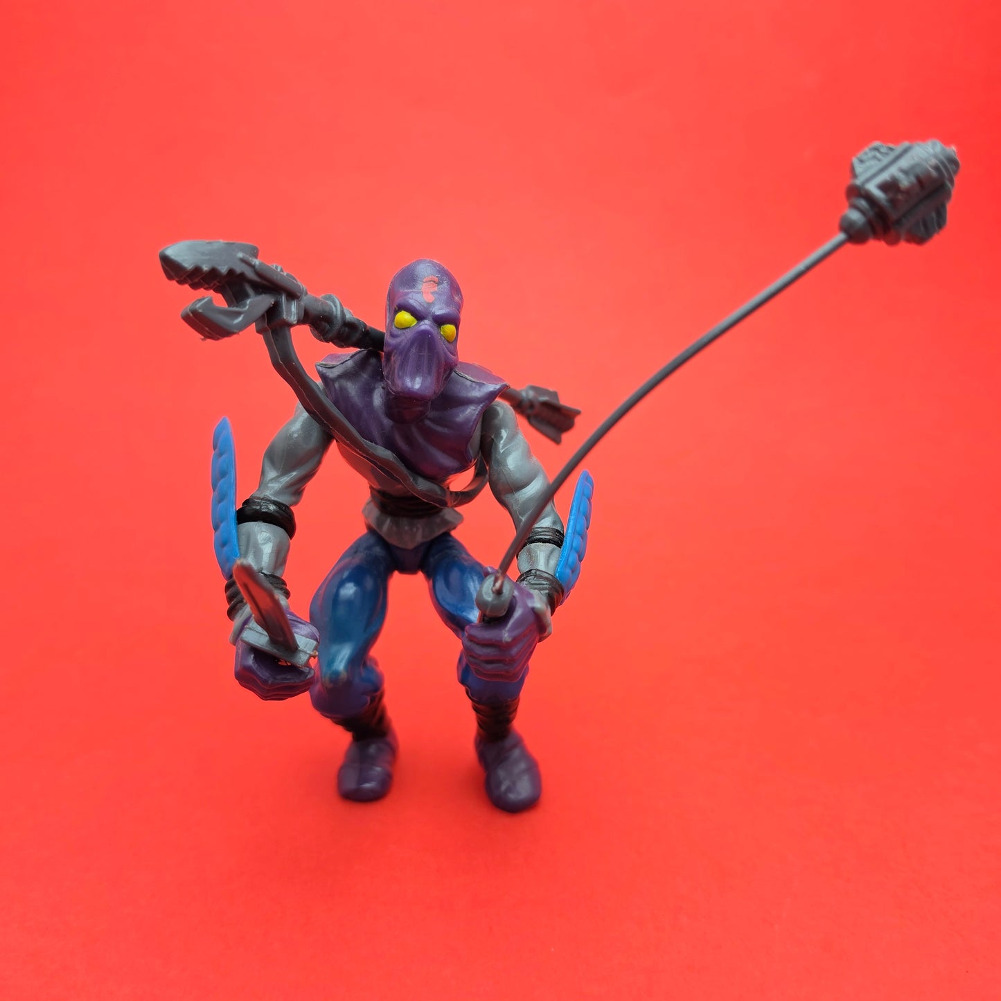 TEENAGE MUTANT NINJA TURTLES ☆ FOOT SOLDIER x 3 Vintage Action Figure ☆ Loose