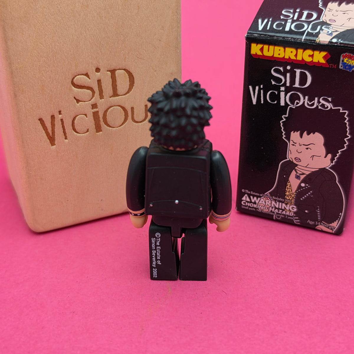 KUBRICK ☆ SEX PISTOLS SID VICIOS Figure ☆ Box Original Loose Punk Rock Model