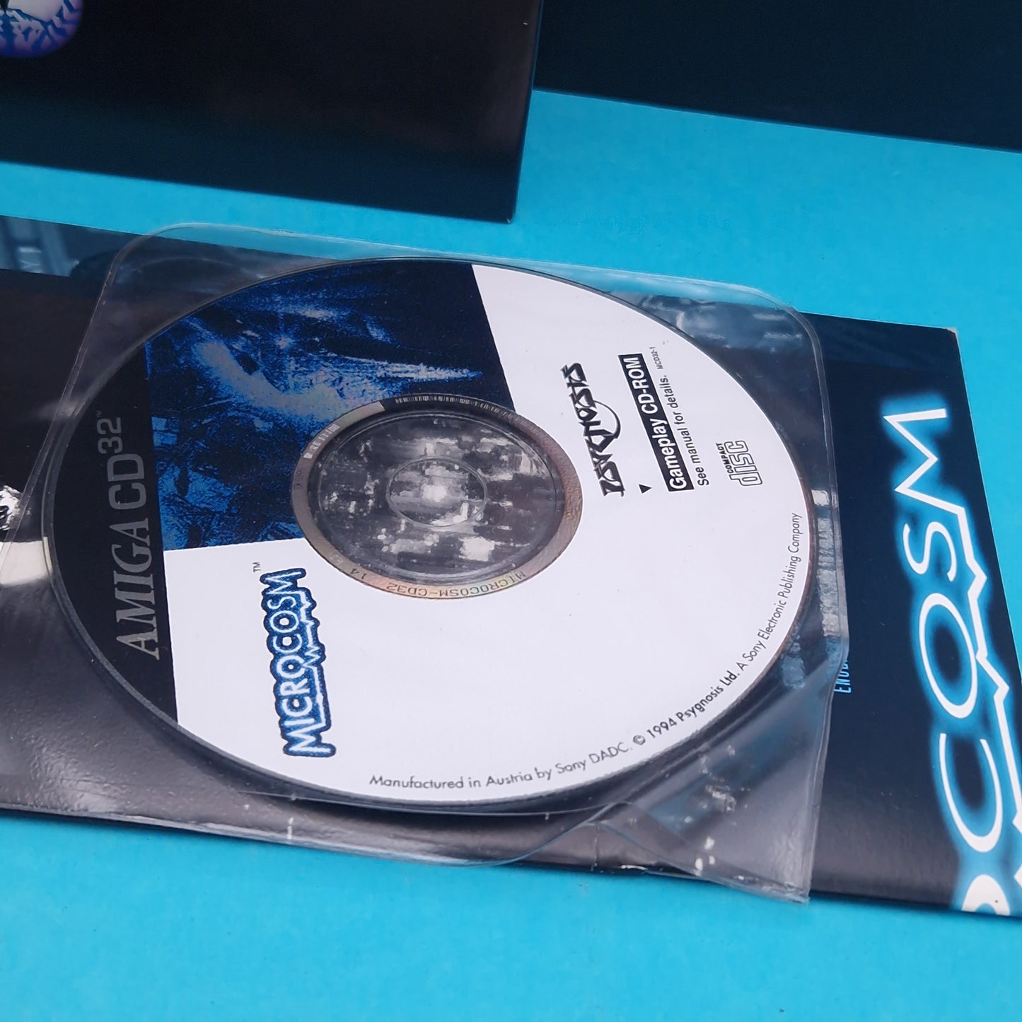 AMIGA CD32 ☆ MICROCOSM ☆ BIG BOX BOXED Vintage Retro Game Commodore 90s