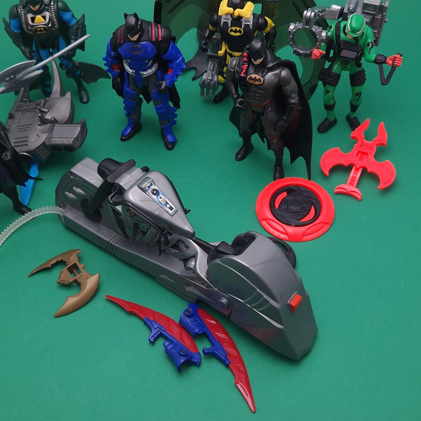 BATMAN FOREVER ☆ 6x Bundle Action Figures ☆ Vintage 90s Kenner