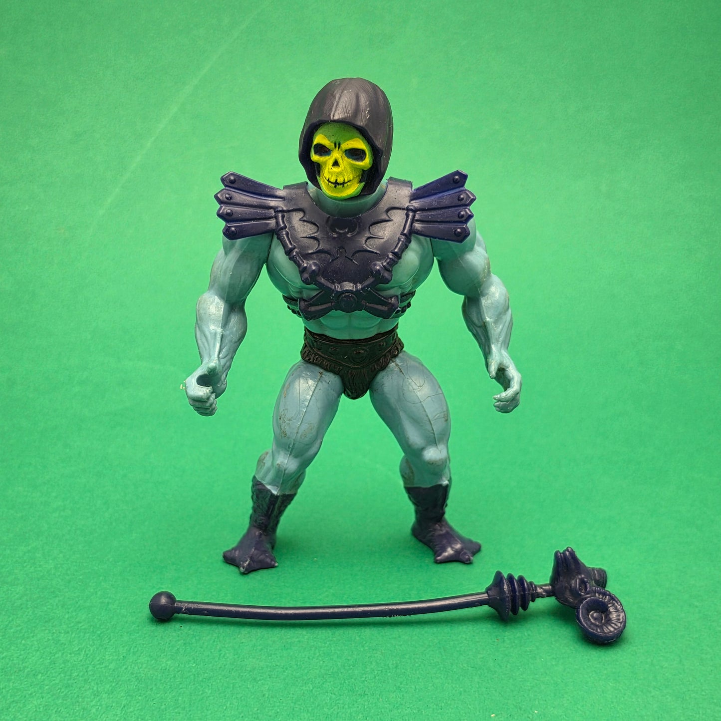 MASTERS OF THE UNIVERSE ☆ SKELETOR Vintage Figure ☆ MOTU Loose 80s Mattel