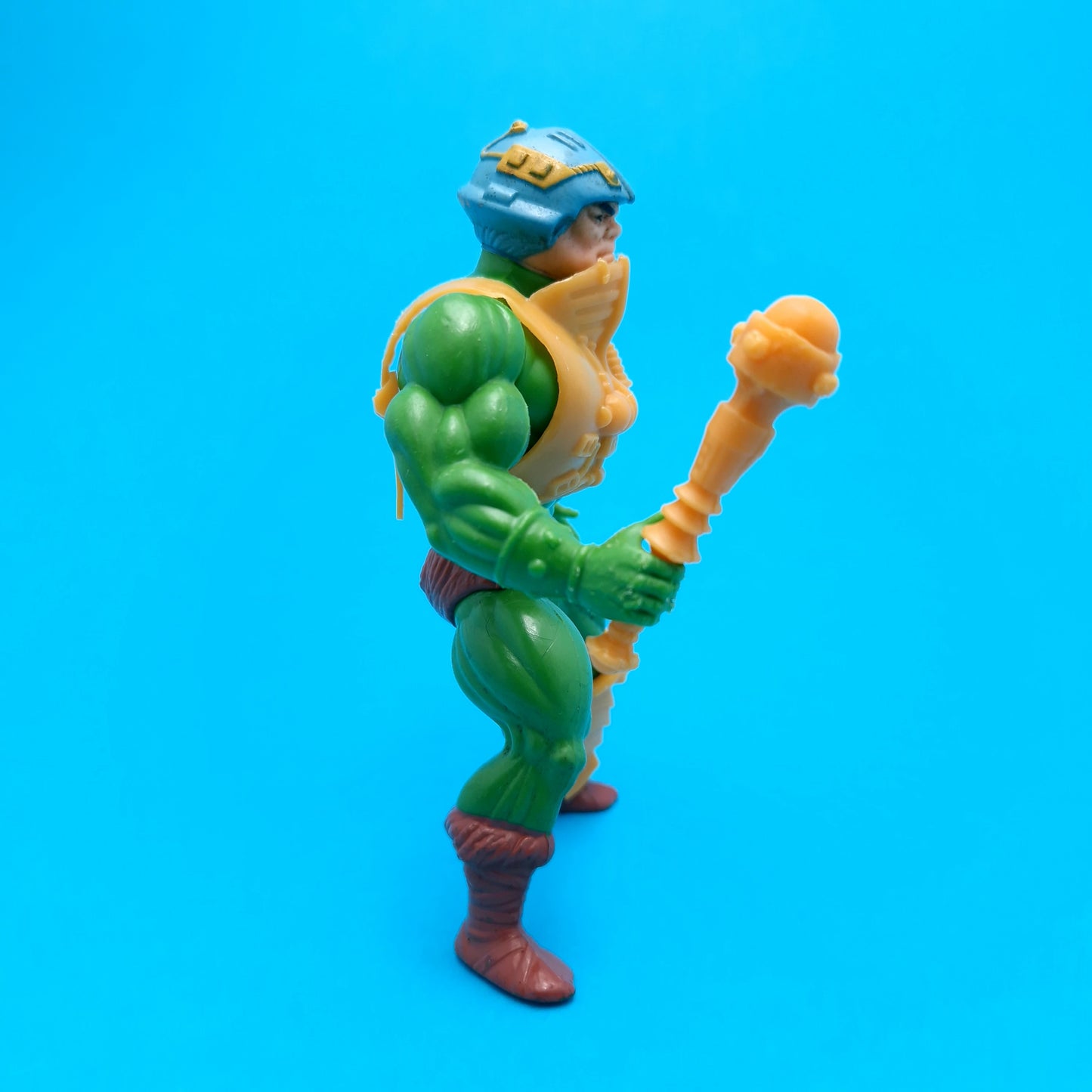 MASTERS OF THE UNIVERSE ☆ MAN AT ARMS Complete Vintage Figure ☆ MOTU Loose 80s Mattel Original